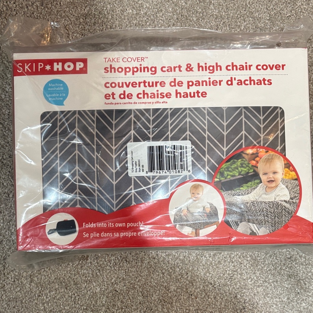 Skip Hop Chevron Shopping Cart Cover